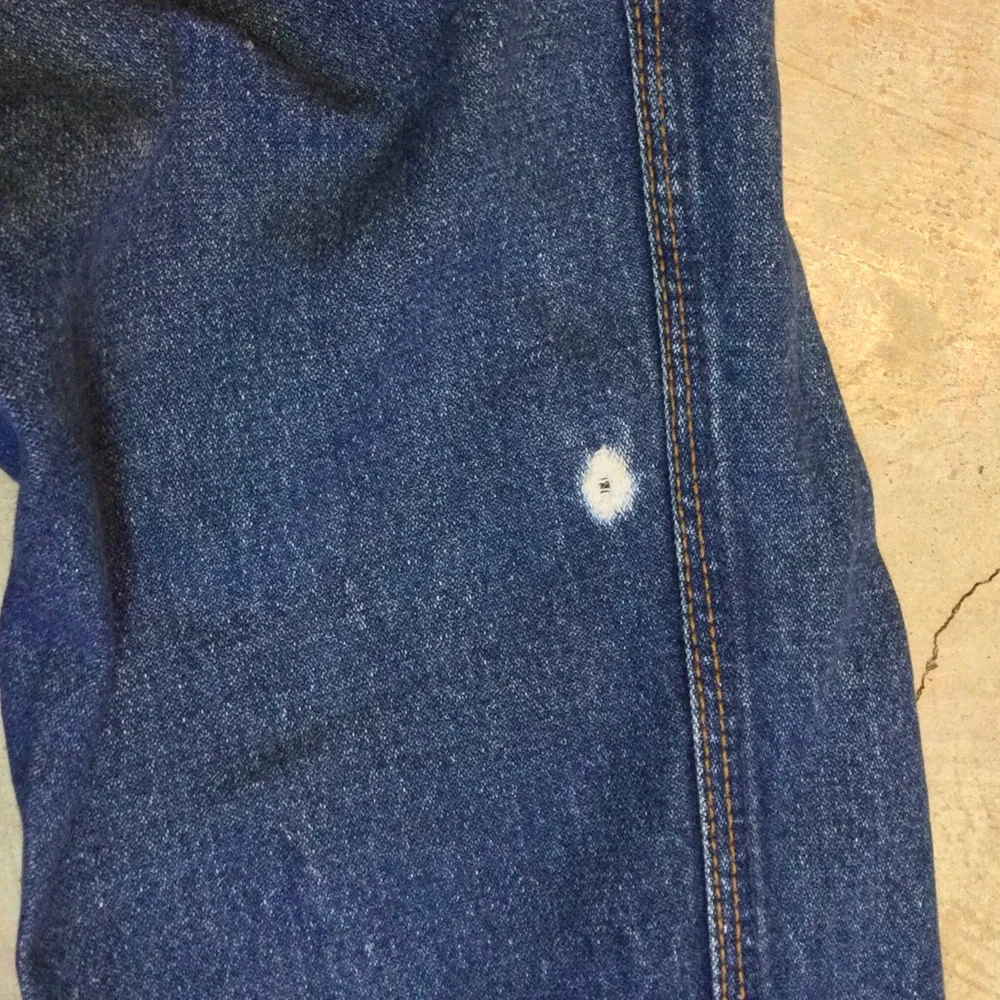Vintage Jordache Jeans Unhemmed Long 24x33 Straight Horsehead Made USA 80s - Picture 10 of 13